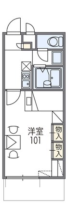 四条畷駅 徒歩19分 2階の物件間取画像